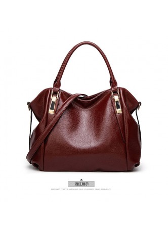 LARGE LEATHER HANDBAG